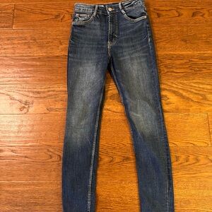 Zara Indigo Denim Jeans